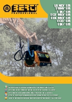 Desbrozadoras - Trituradoras forestales hidrulicas en punta de retro - series LAND/SB - TBM/SB - TFX/SB - ECF MD/SB - ECX MD/SB - ECF/SB - EFX/SB