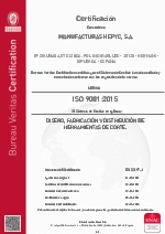 Certificado ISO 9001:2015