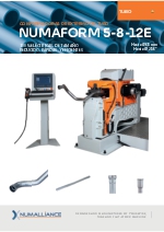 Numaform 5-8-12E - Conformadoras de extremo de tubo