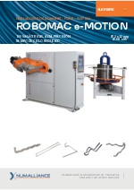 Robomac e-Motion- Dobladoras de alambre-fleje-pletina