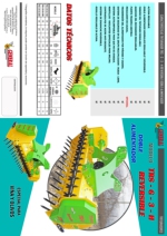Trituradores modelo TRS-G-3H Reversible doble alimentador