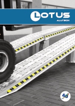 Rampas - Plataformas - Pasarelas en aleacin de aluminio