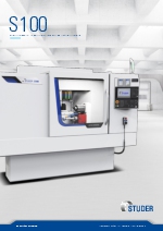 STUDER S100 - La mquina ergonmica para el segmento bsico.