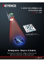 Lector de cdigos con IA incorporada Serie SR-X de Keyence