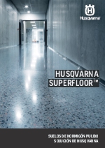 Sistema de pulido de suelos SUPERFLOOR 2023 de Husqvarna