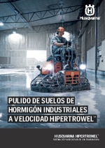 Sistema de pulido de suelos Hipertrowel 2023 de Husqvarna