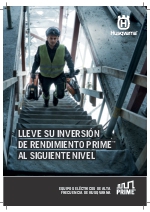 Folleto - Equipos Elctricos de alta Frecuencia PRIME Husqvarna