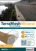 Sistema modular de refuerzo del suelo - Terramesh Mineral