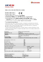 KofaTerm - Prestaciones