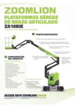 ZA10RJE - Plataformas articuladas elctricas