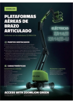 ZA14JE - ZA14JE-Li - Plataformas areas de brazo articulado