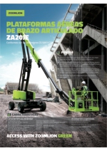 ZA20JE - Plataformas articuladas elctricas