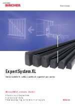 Sistema modular de perfiles sensibles de seguridad para puertas - ExpertSystem XL