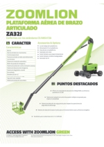 ZA32J - Plataforma articulada disel