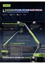 ZT26JE - Plataforma telescpica elctrica