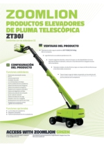 ZT30 - Plataforma telescpica disel