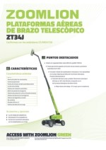 ZT34J - Plataforma telescpica disel