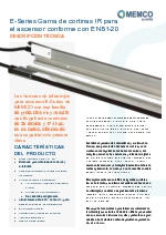 Cortina de luz para ascensores - E-Series