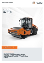 Compactador autopropulsado - Hamm HC110i