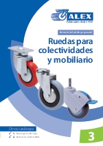 Ruedas para Colectividades y Mobiliario