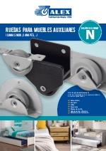 Dptico Serie N - Ruedas para muebles auxiliares