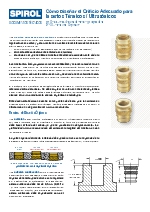 Cmo Disear el Orificio Adecuado para Insertos Trmicos / Ultrasnicos