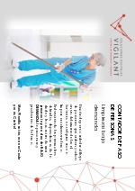 Contador de paso de personas para limpiezas bajo demanda