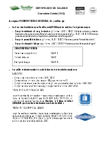 Certificado Calidad Corredera Cristal (TKD)