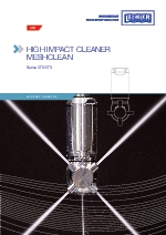 Cabezal de limpieza de alto impacto - Meshclean 5T2/5T3