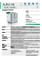 Enfriadoras de agua AURA con gas propano R290