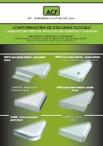 Conformadora de esquinas sin soldadura