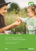 NO NECESITA MUCHO. SOLO LO IMPRESCINDIBLE. Conoce su potencial de ahorro en la aplicacin de adhesivo?