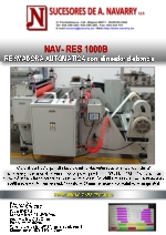 Resmadora automtica con alineador de banda 1000 mm