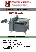 Calandra semiautomtica