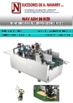 Insertadora de cinta adhesiva de doble cara