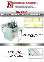 Mquina semiautomtica para aplicacin de cinta de dos caras