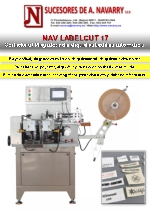 Cortadora-plegadora de etiquetas textiles automtica