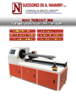 Cortadora de tubos de cartn