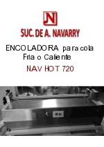 Encoladora sobremesa cola fria o caliente 720
