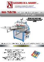 Etiquetadora hot melt para tubos de cartn o plstico