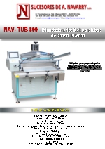 Etiquetadora hot melt para tubos de cartn o plstico 800