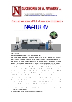 Encuadernadora PUR de 4 mordazas