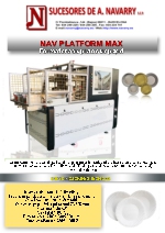 Formadora de platos de papel MAX