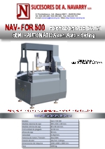 Forradora de cajas semiautomtica con Auto -Setting FOR 500