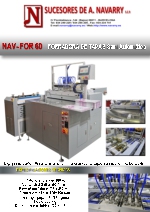 Forradora de tapas semiautomtica NAV FOR 60