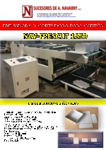 Freasadora para papel y cartn FRESCUT 1850