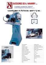 Cosedora elctrica NAV 25/40