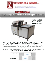 Mquina automtica pegadora de imanes y placas de metal