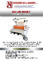 Laminadora de sobremesa 38 /45 cm NAV LAM 380/450F