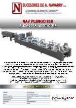 Plegadora engomadora automtica NAV PLENGO 88H
